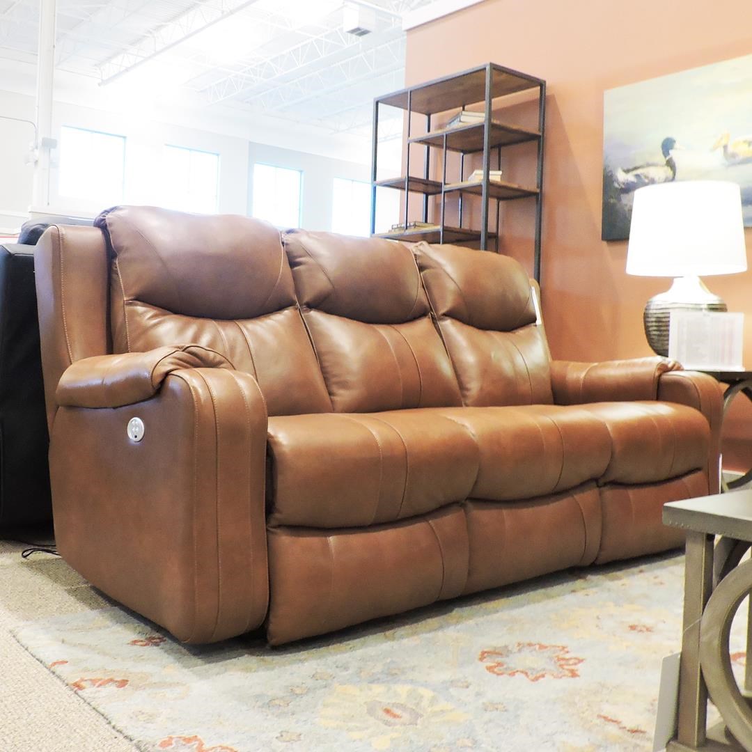 Silas outlet leather recliner